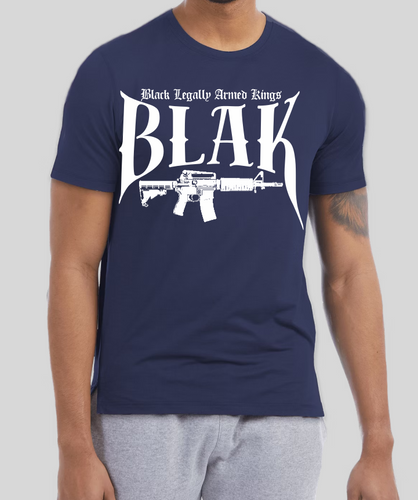 BLAK (Black Legally Armed Kings) AR Short Sleeve T-Shirt