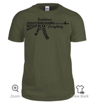Load image into Gallery viewer, SPS Rifle Straight Bl Short Sleeve T-Shirt