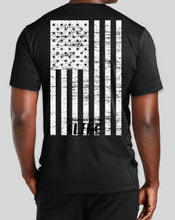 Load image into Gallery viewer, BLAK Flag 4 Life Short Sleeve T-Shirt