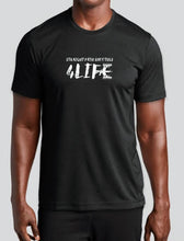 Load image into Gallery viewer, BLAK Flag 4 Life Short Sleeve T-Shirt